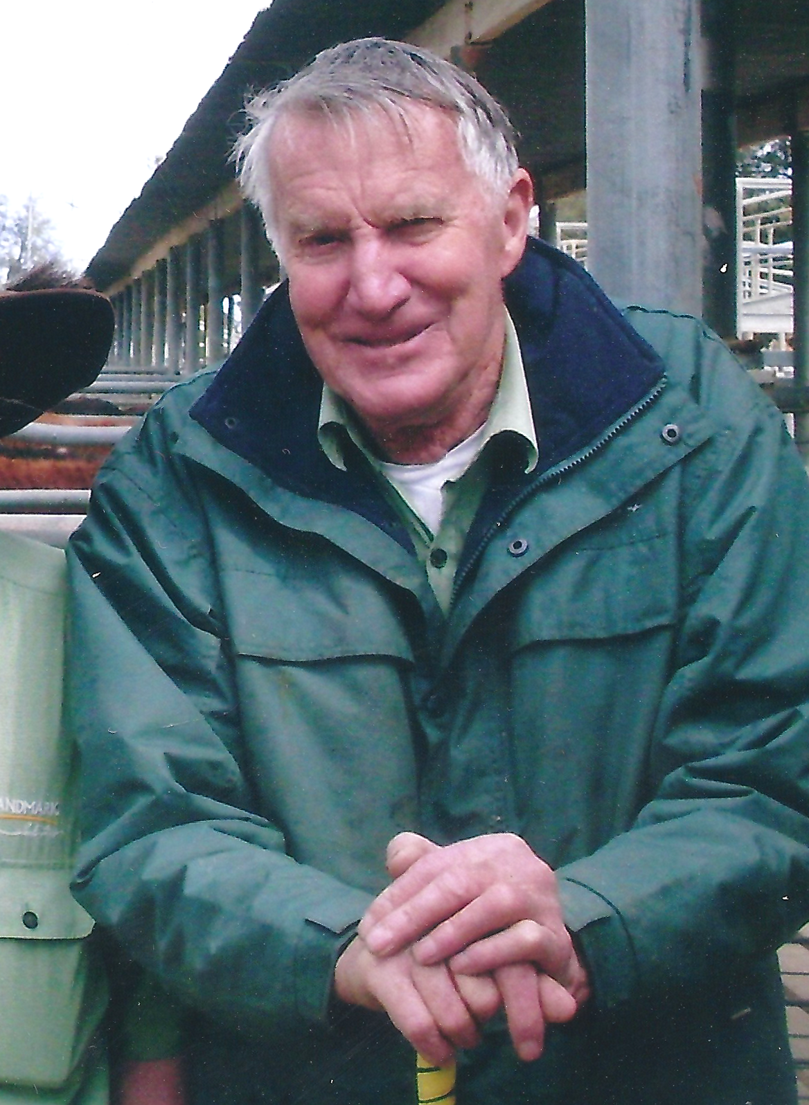 Bob Anderson at Saleyards